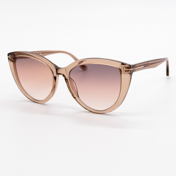 NEW TOM FORD ISABELLA-02 TF915 45G WOMEN SUNGLASSES FT0915/S LIGHT BROWN - Picture 2 of 10